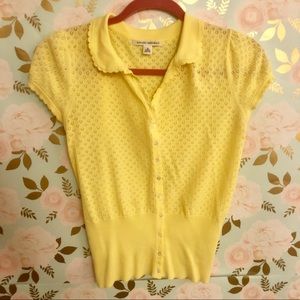 Adorable yellow sweater- Banana Republic